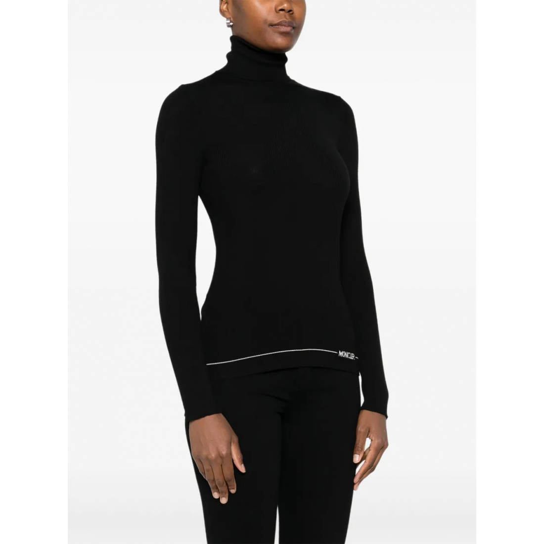 Pull 'Ribbed Turtleneck' pour Femmes
