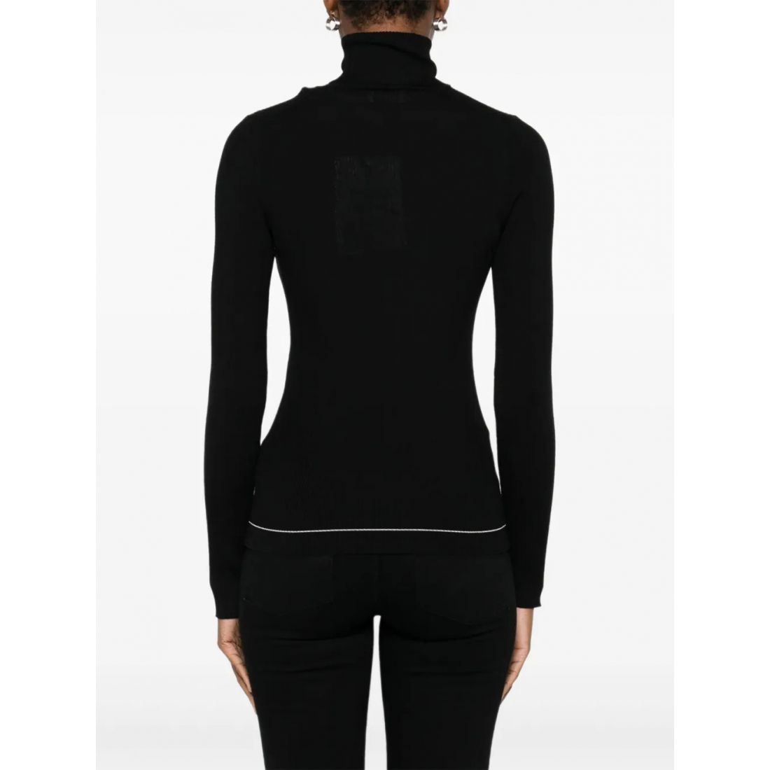 Pull 'Ribbed Turtleneck' pour Femmes