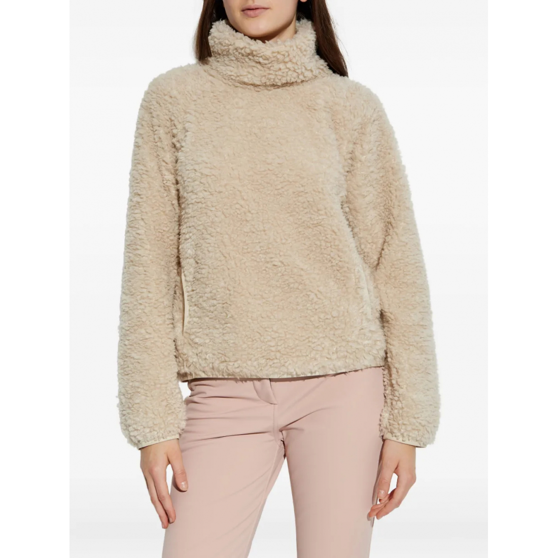 Women's 'Logo-Patch Teddy' Sweatshirt