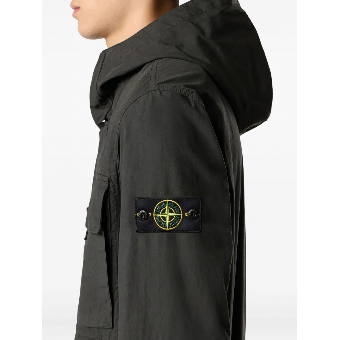 Veste 'Hooded Patch-Pocket' pour Hommes