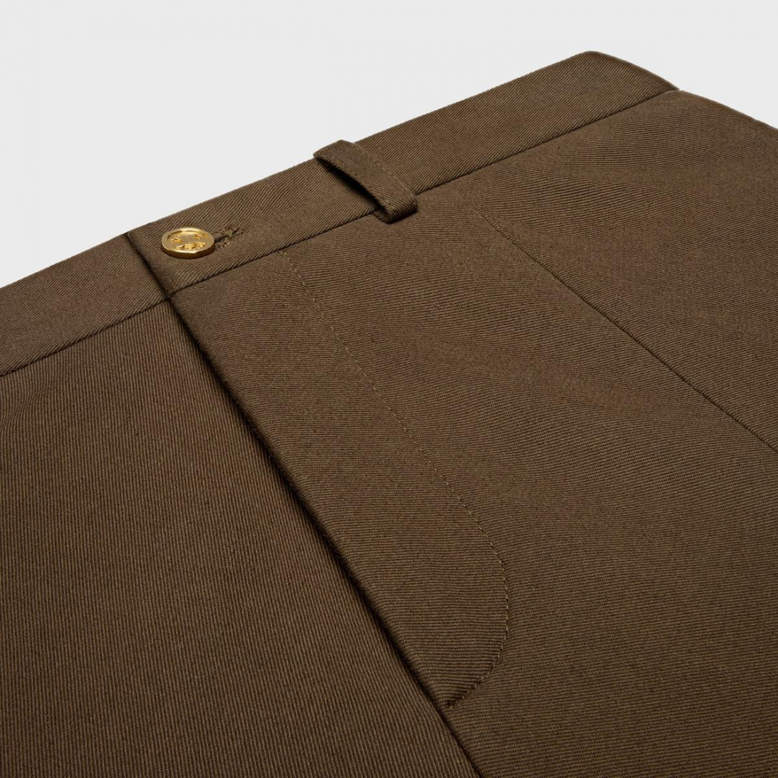 Jupe Midi 'Gabardine' pour Femmes