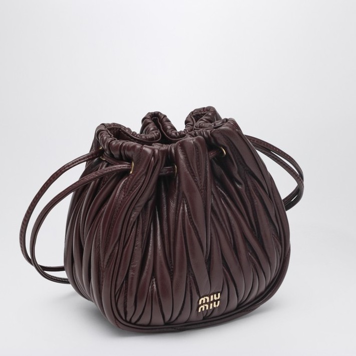 Women's 'Matelassé Drawstring' Clutch