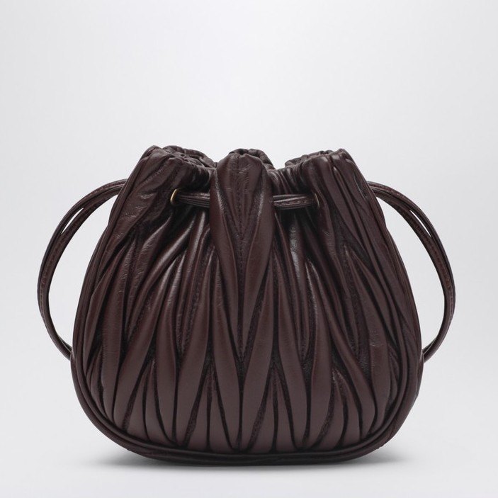 Women's 'Matelassé Drawstring' Clutch