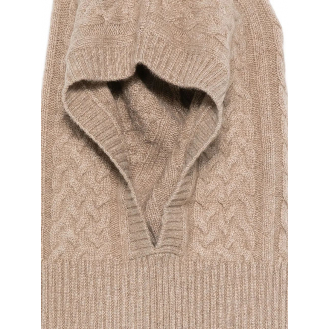 Balaclava 'Cable-Knit' pour Femmes