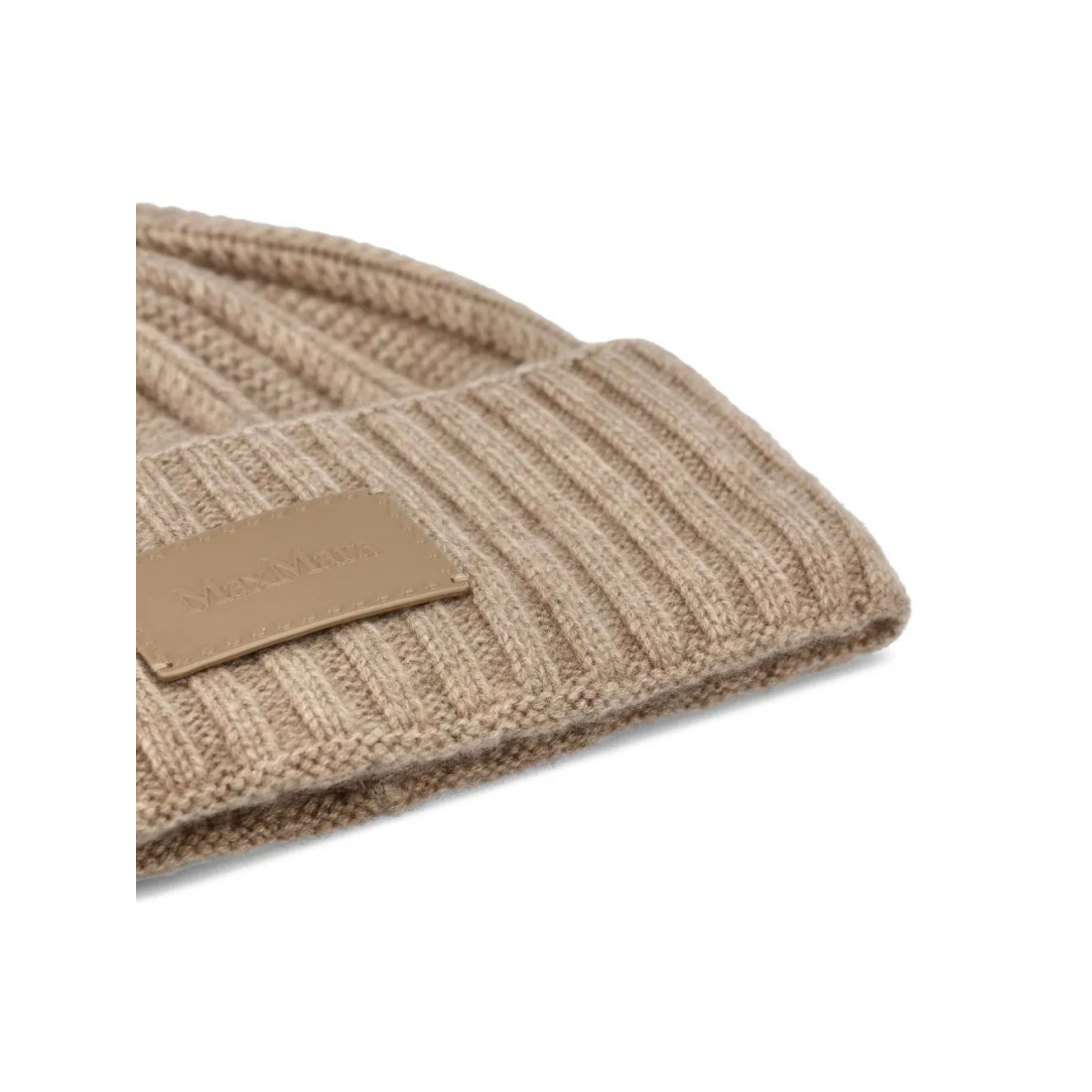 Bonnet 'Ribbed Logo' pour Femmes