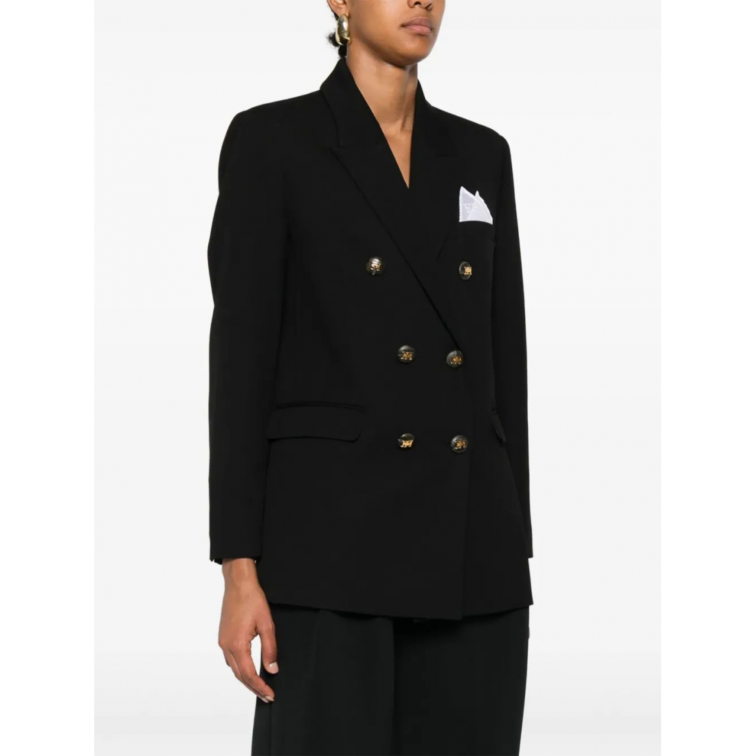 Blazer 'Double-Breasted Golden-Button' pour Femmes