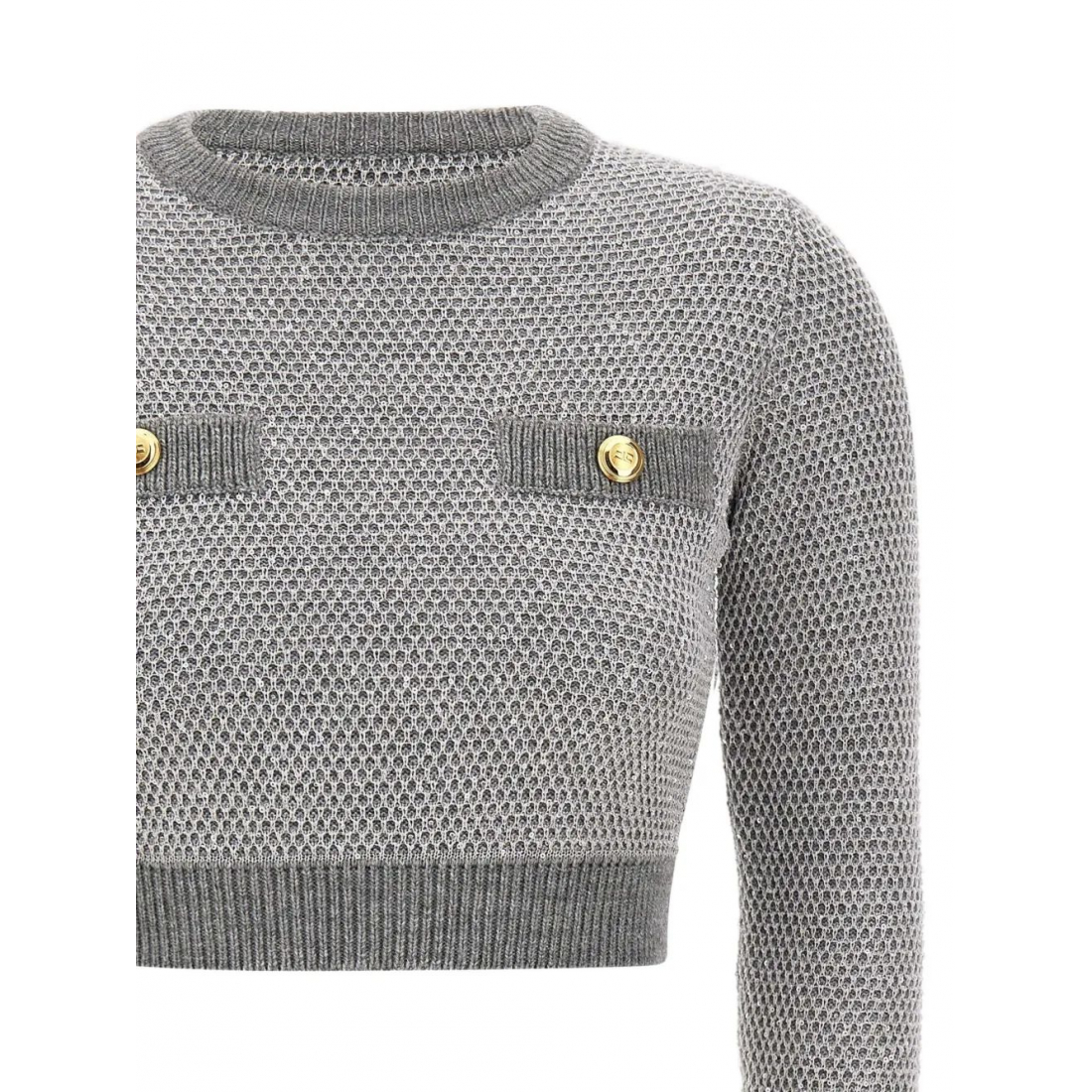 Women's 'Sequinned Knitted' Sweater