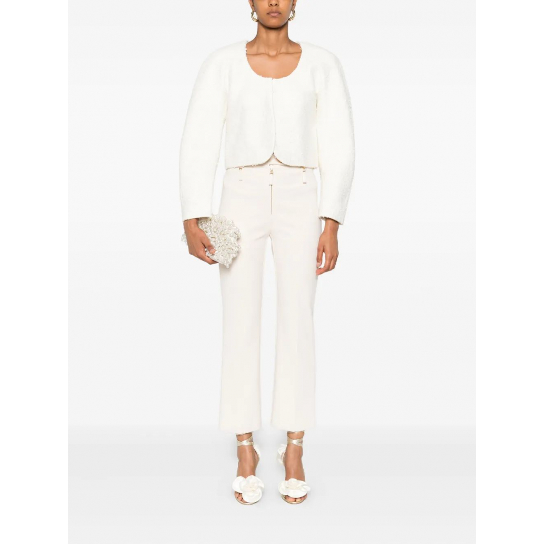 Women's 'Zip-Detailing Straight' Trousers