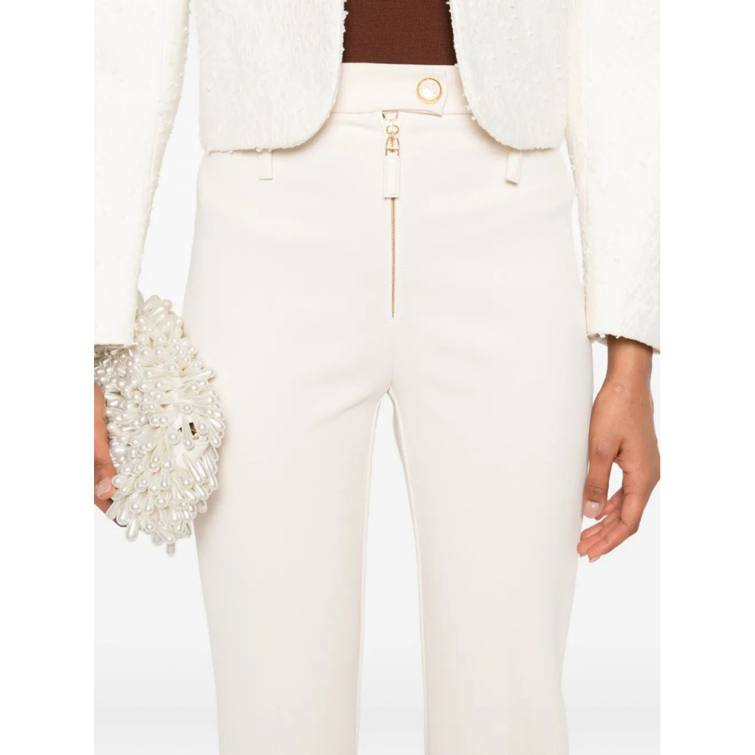 Women's 'Zip-Detailing Straight' Trousers