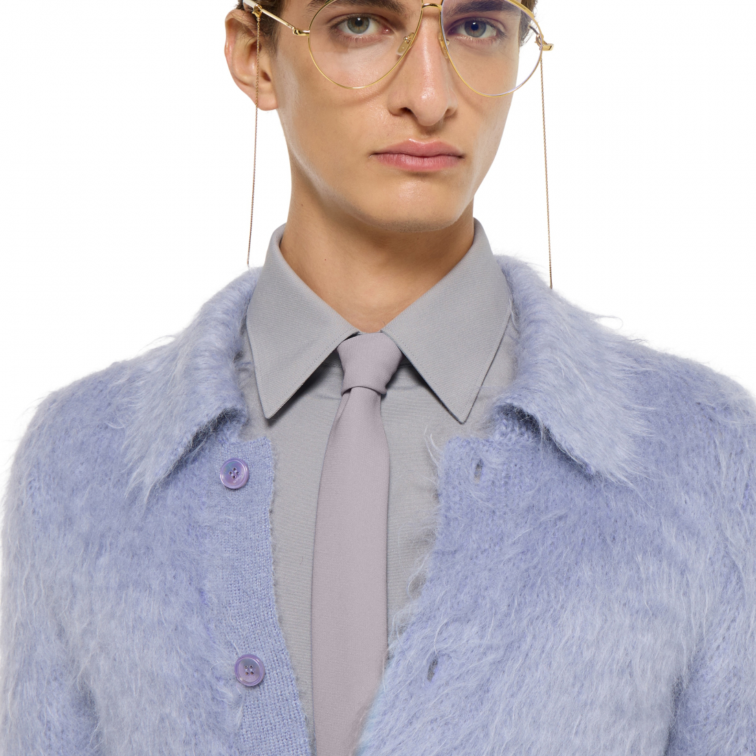 Cravate 'Crepe-Effect' pour Hommes