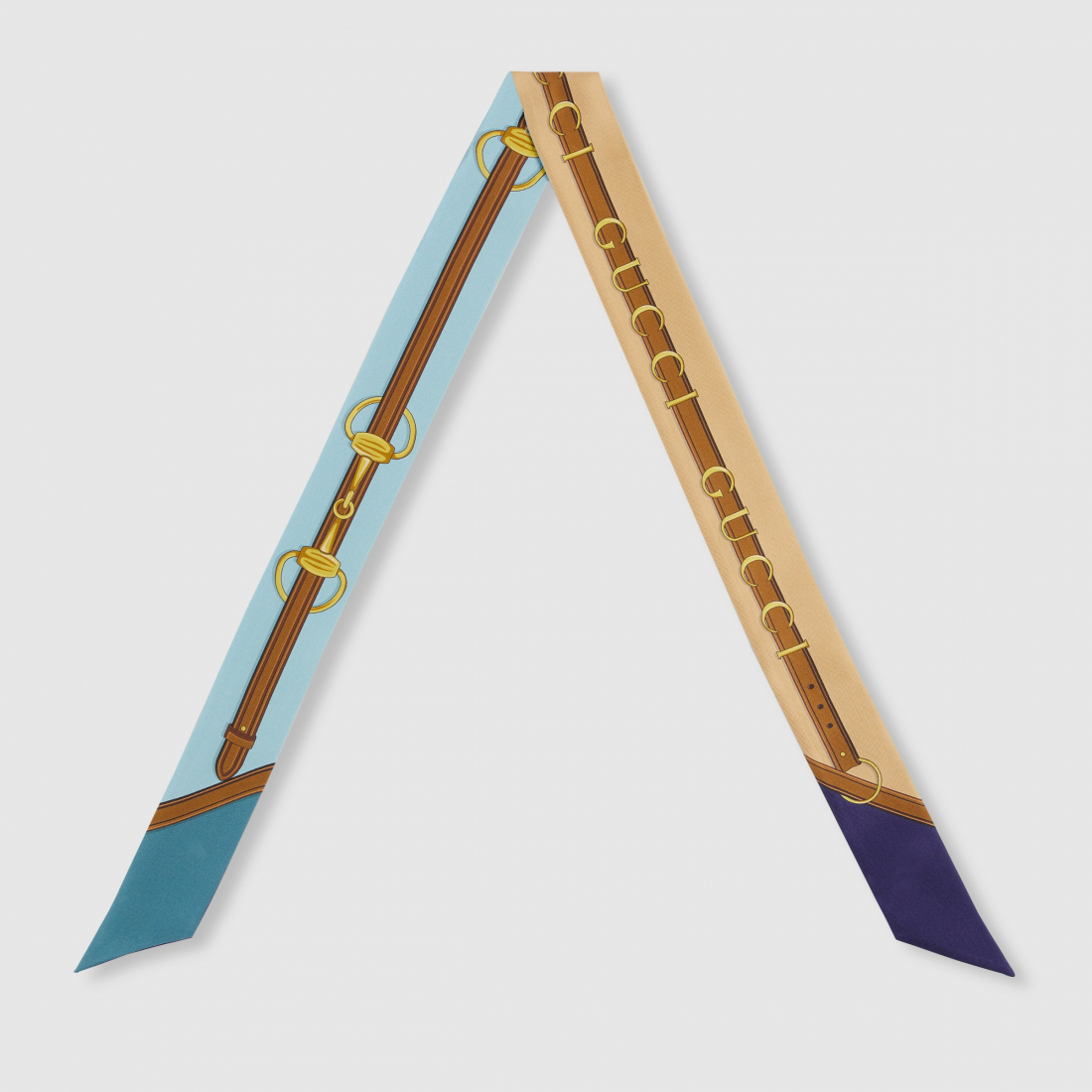 'Printed' Halstuch aus Seide für Damen