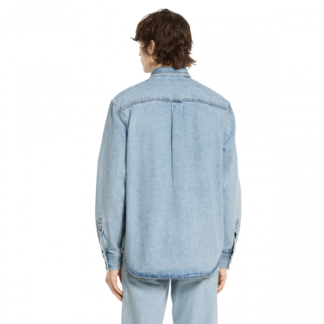 Chemise en Jean 'Washed' pour Hommes