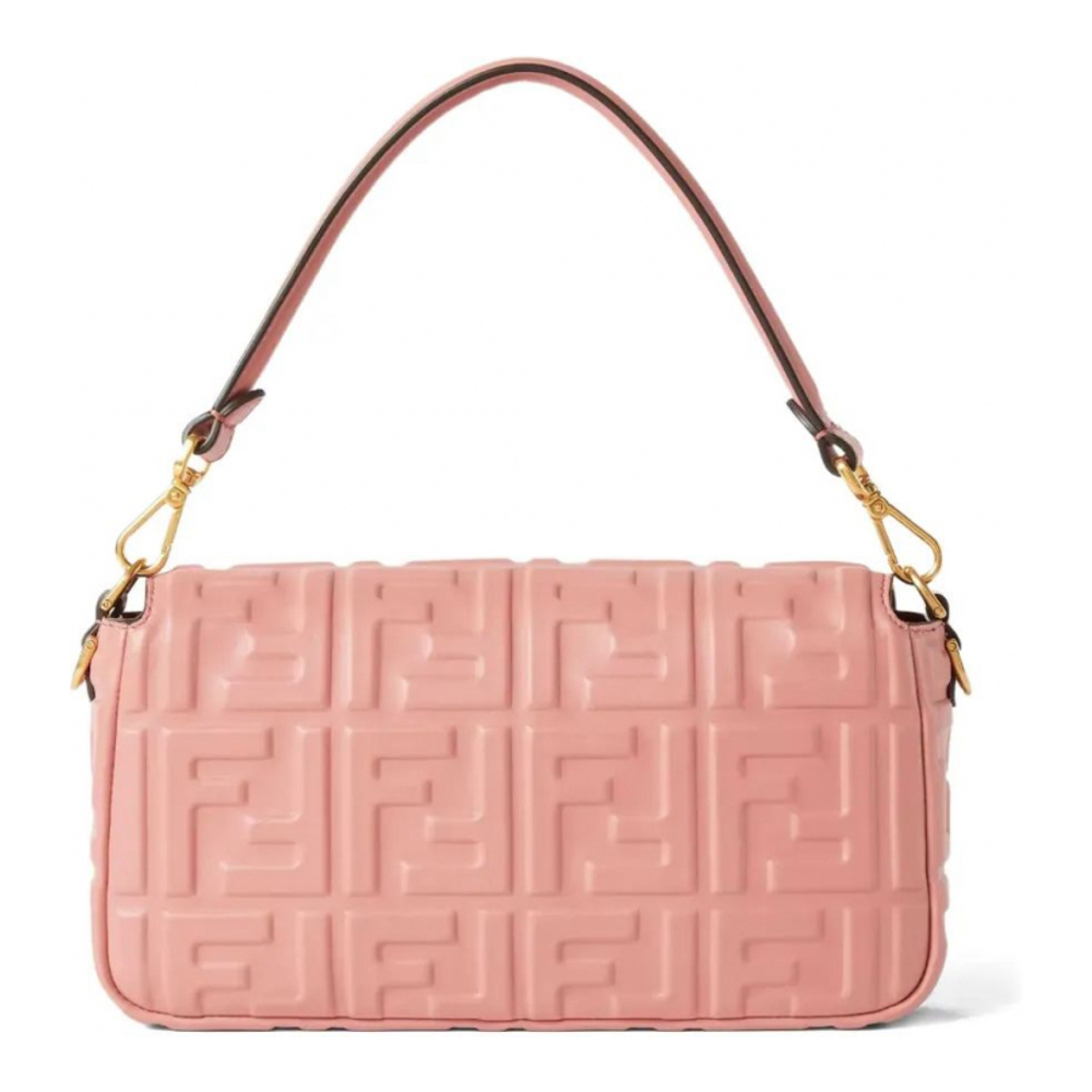 'Baguette® FF Motif-Embossed' Schultertasche für Damen