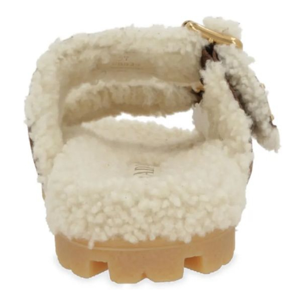 Sandales plates 'Buckle-Detail' pour Femmes