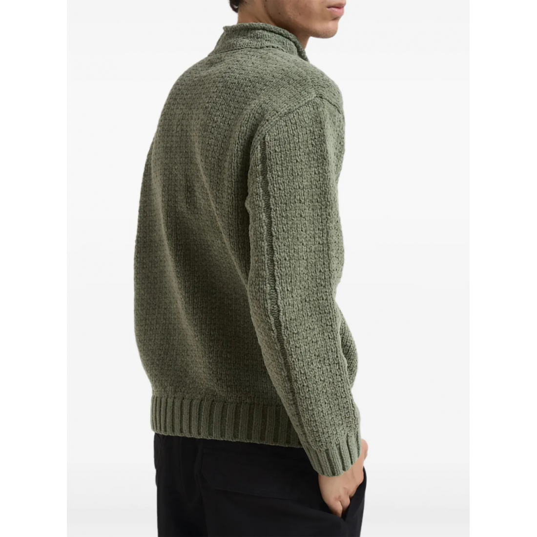 Pull 'Textured Roll-Neck' pour Hommes
