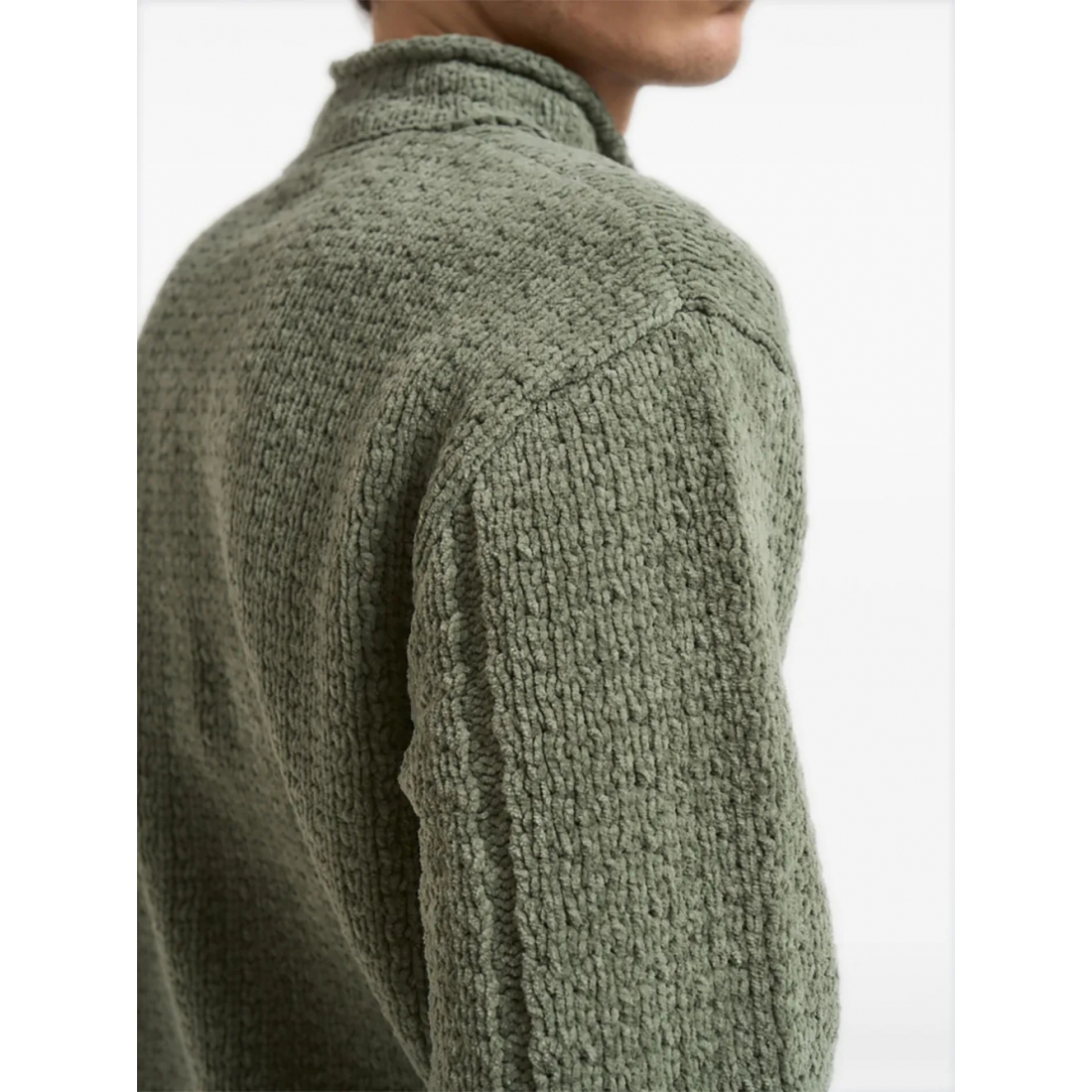 Pull 'Textured Roll-Neck' pour Hommes