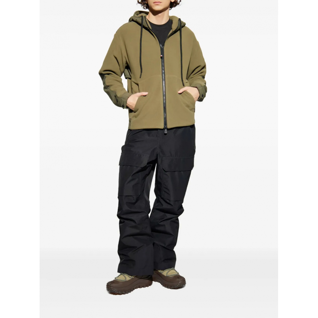 Sweatshirt à capuche  'Zip-Up' pour Hommes