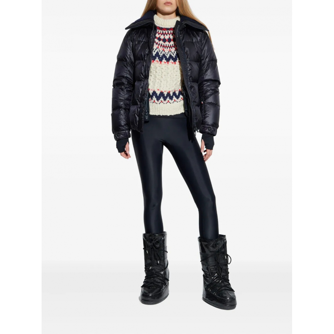 Pull 'Patterned-Jacquard' pour Femmes