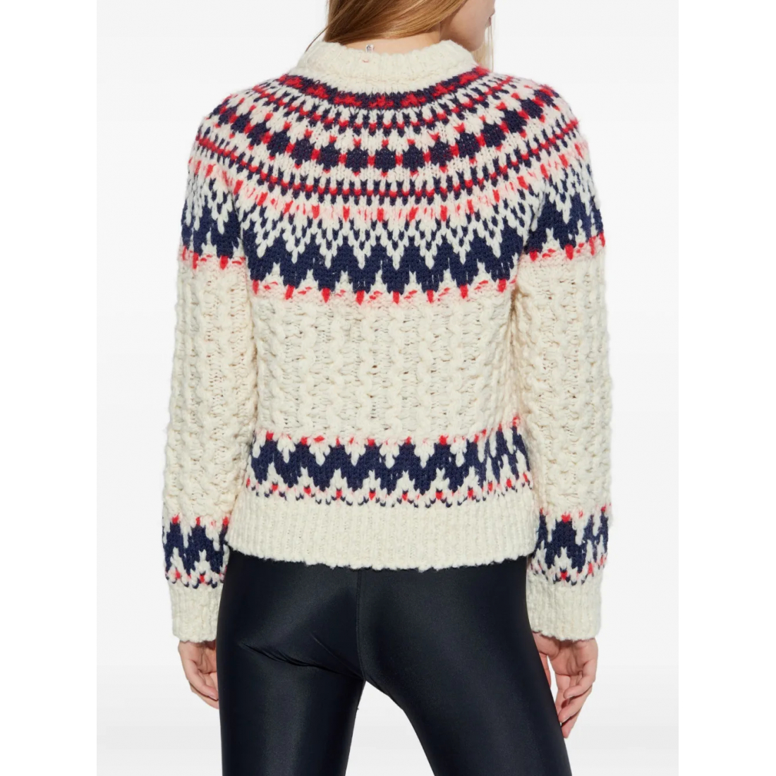 Pull 'Patterned-Jacquard' pour Femmes