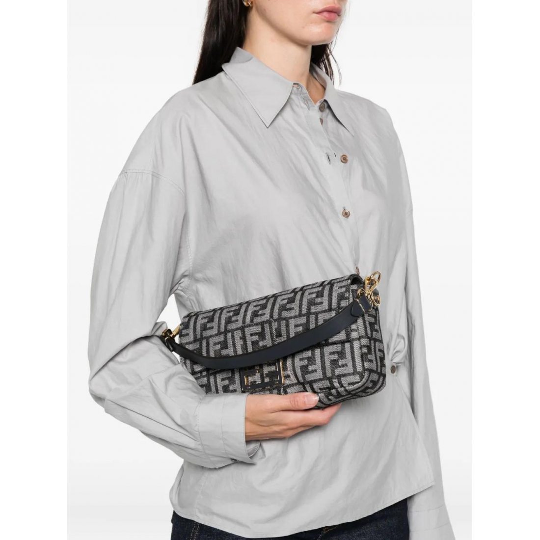 Sac Cabas 'Baguette Logo' pour Femmes