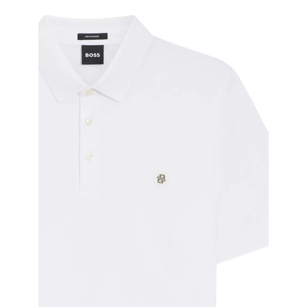 Polo 'Logo-Detail' pour Hommes