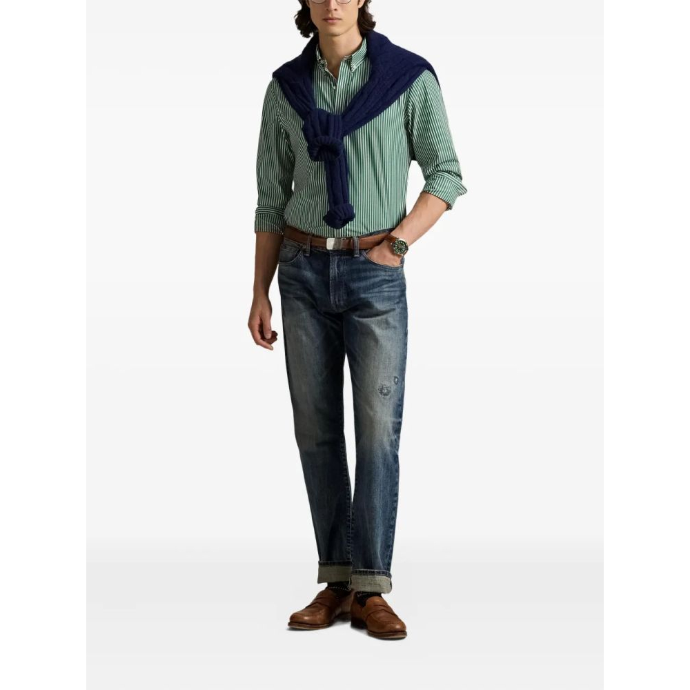 Chemise 'Striped Button-Up' pour Hommes