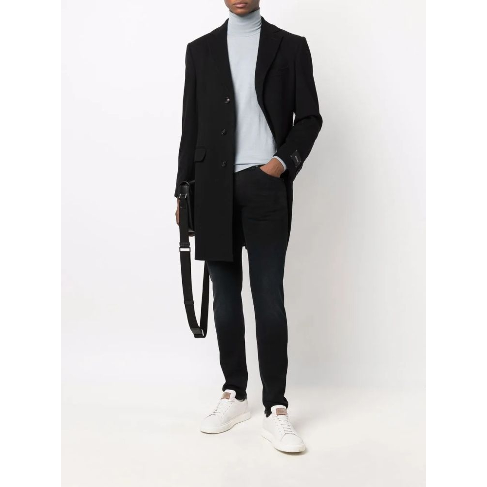 Manteau 'Single-Breasted Mid-Length' pour Hommes