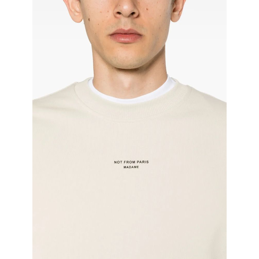 Sweatshirt 'Slogan-Print' pour Hommes