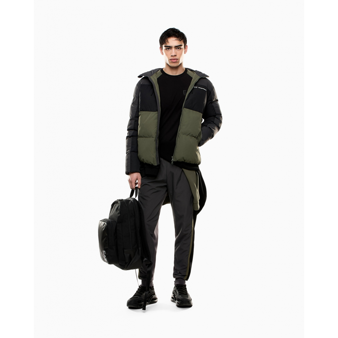 Veste matelassée 'Colourblock' pour Hommes