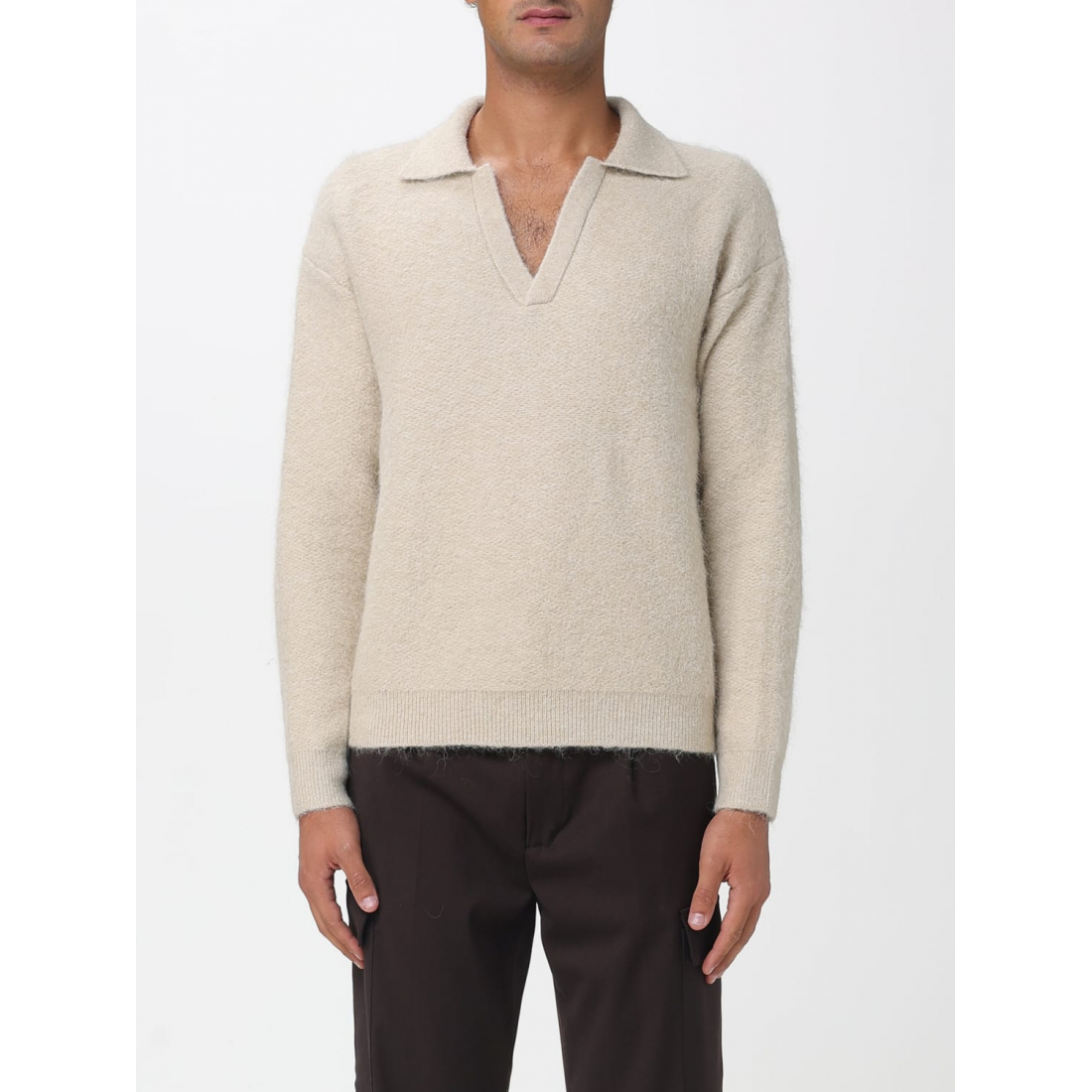 T-shirt 'Collared' pour Hommes