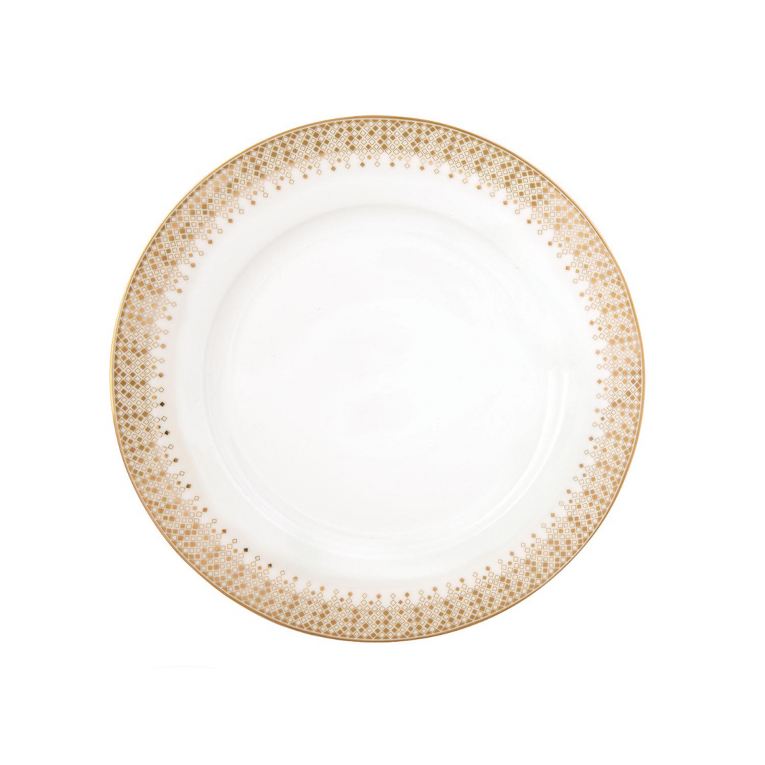 Set Of 6 Porcelain Dinner Plates Ø 26.5 cm Festive