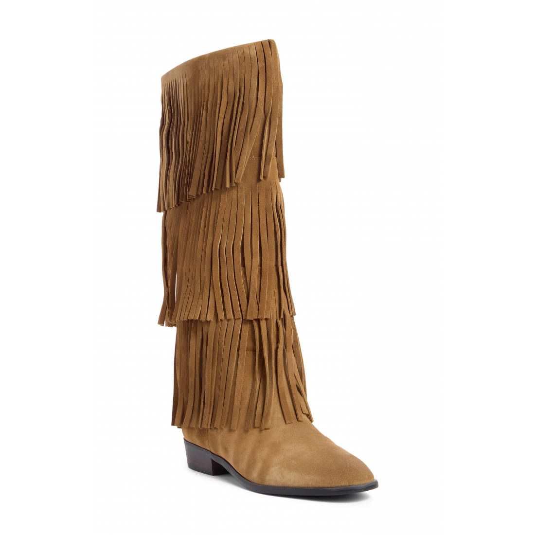 Women's 'Spur Fringe' Long Boots