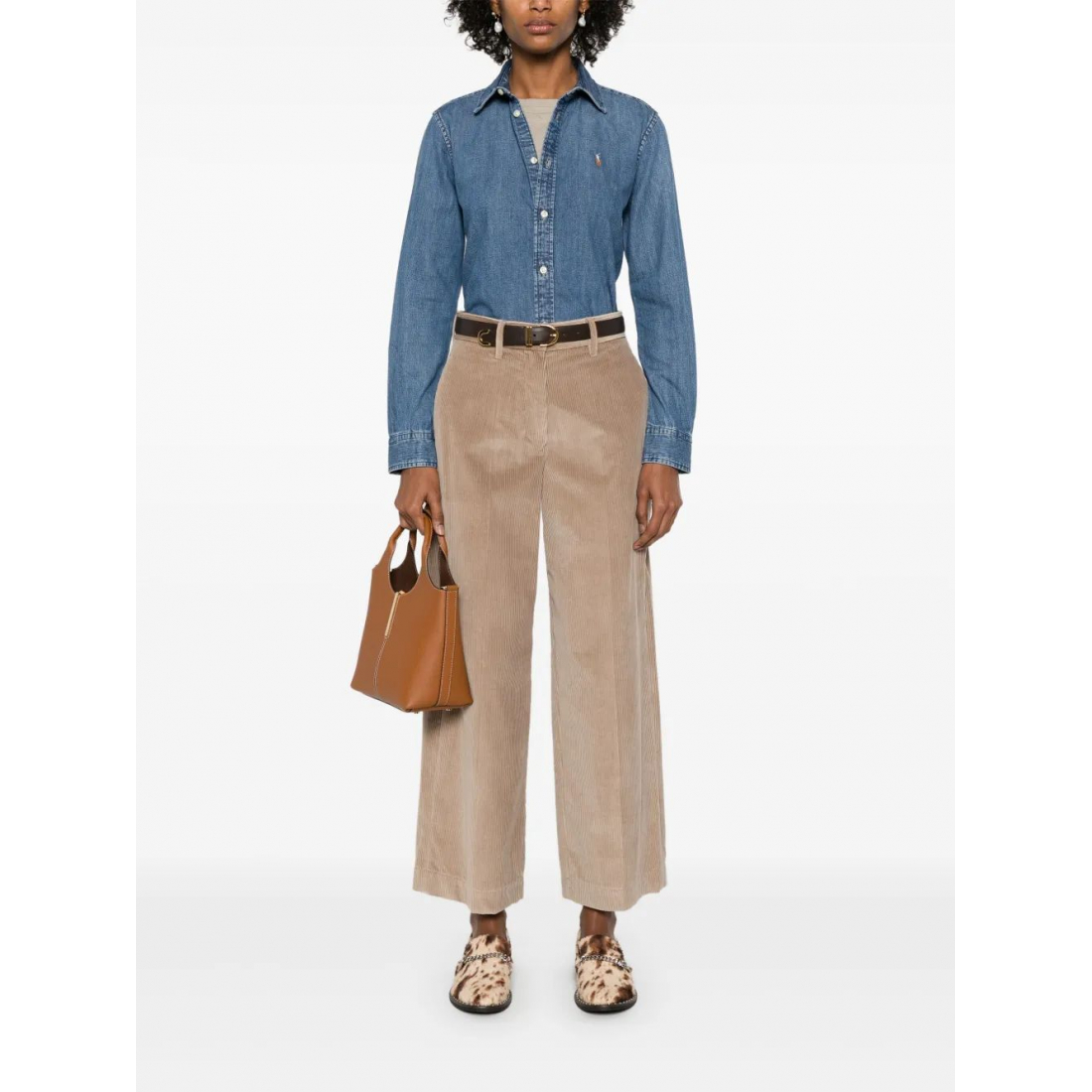 Chemise 'Polo Pony-Embroidered' pour Femmes