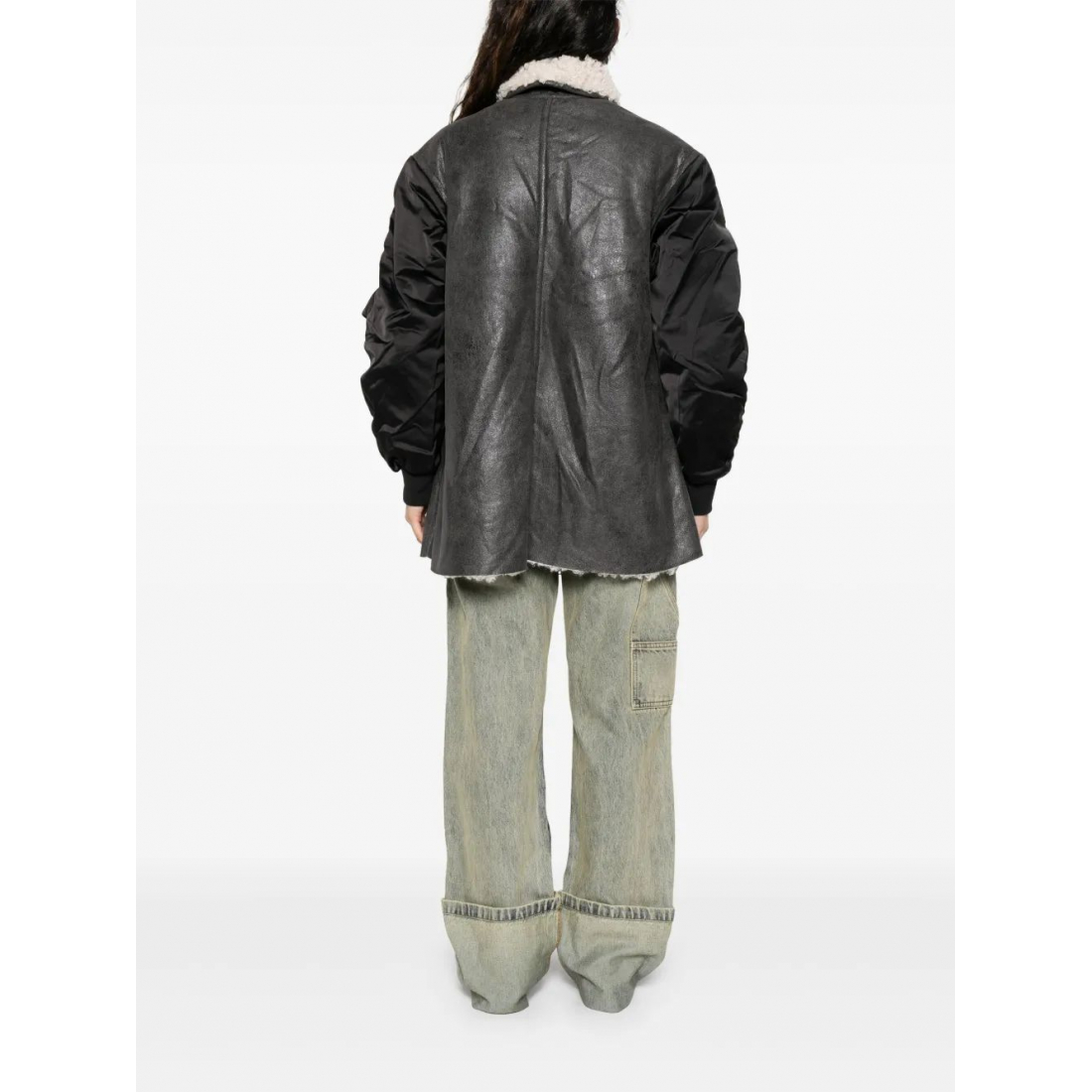 Blouson bomber 'Metallic-Effect' pour Femmes