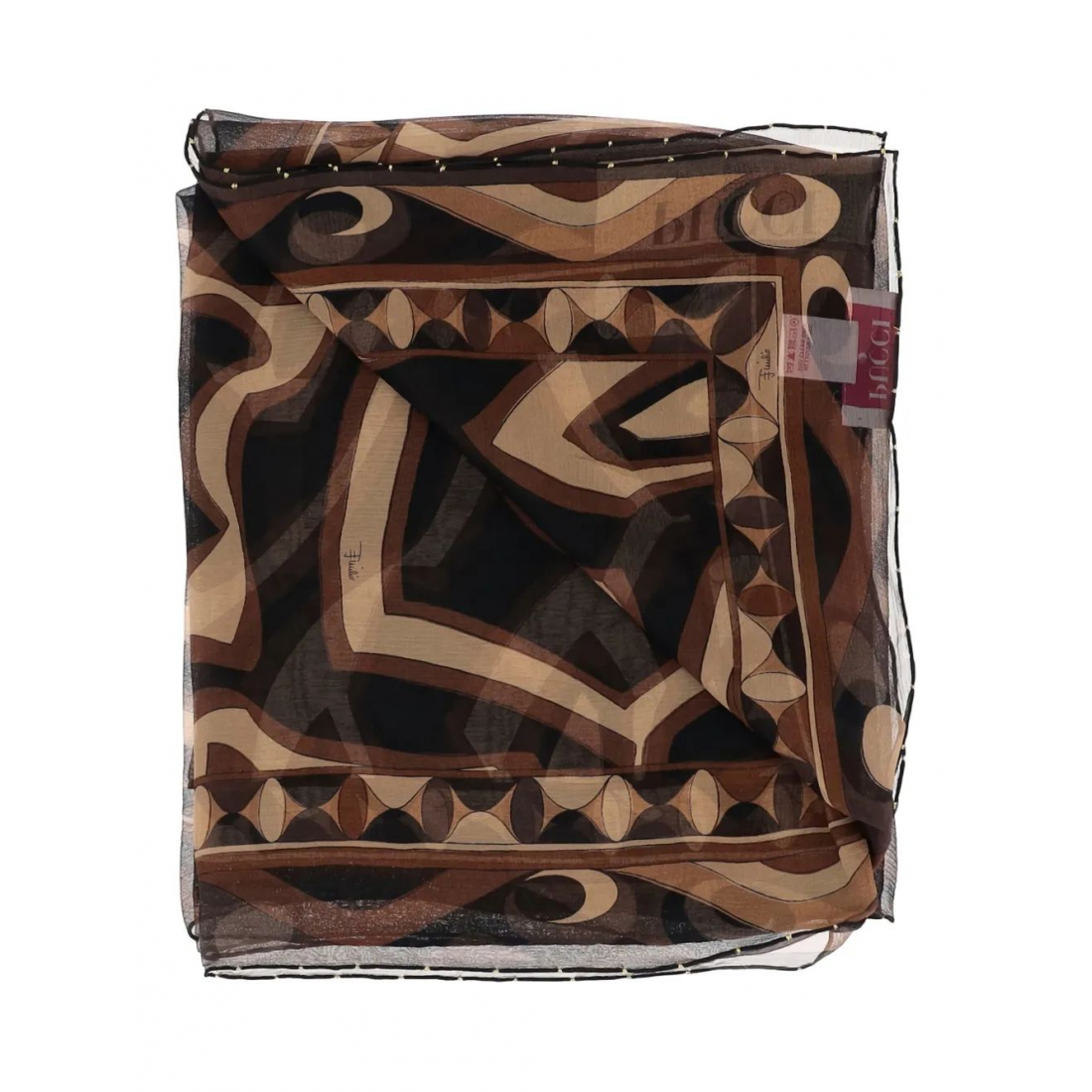 Foulard 'Geometric-Print' pour Femmes
