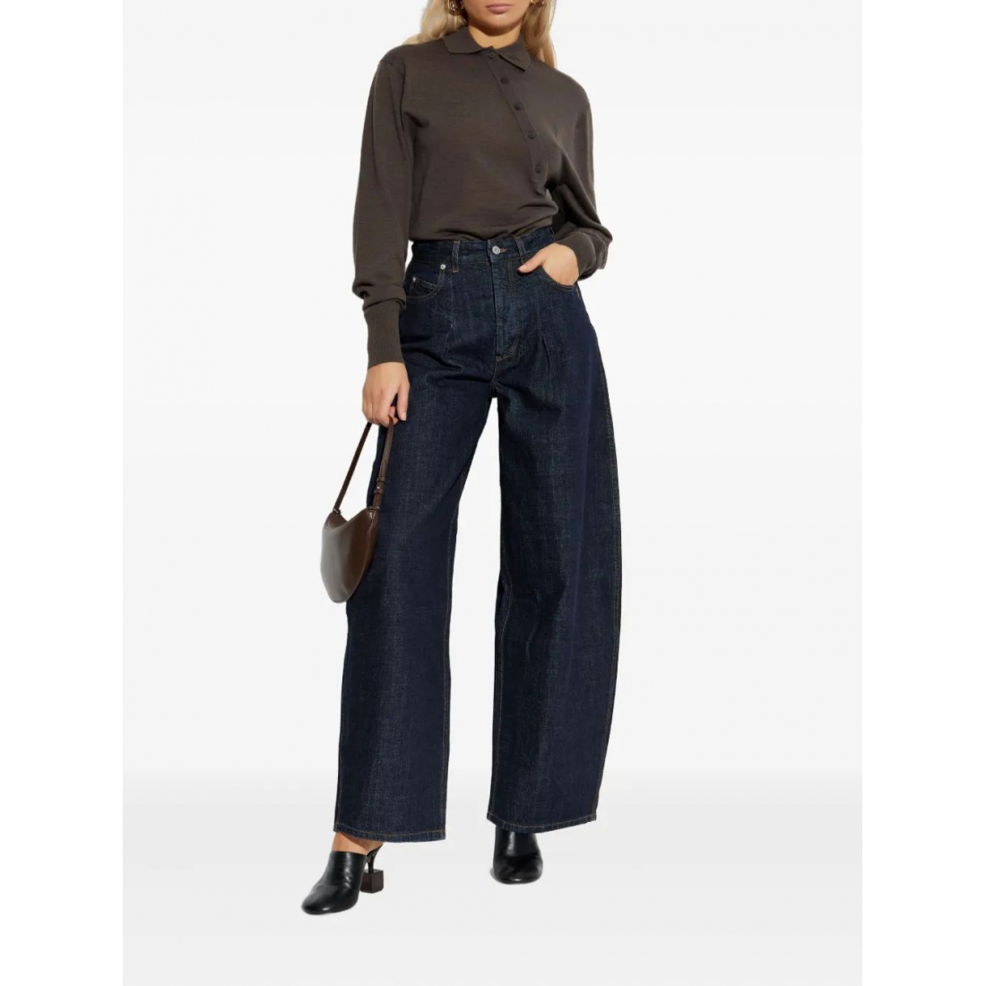 Women's 'Buttoned Polo' Bodysuit