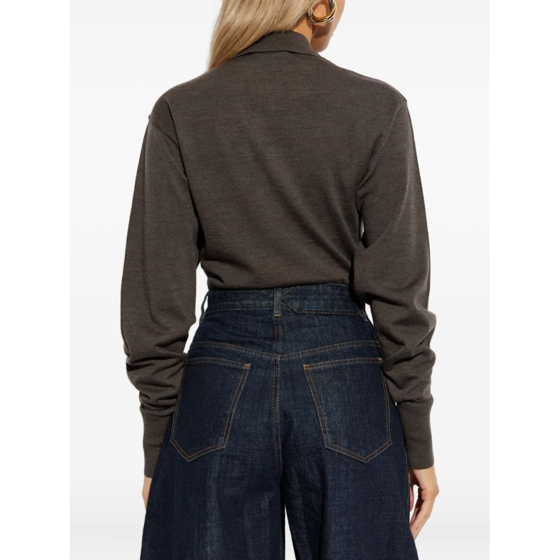 Women's 'Buttoned Polo' Bodysuit