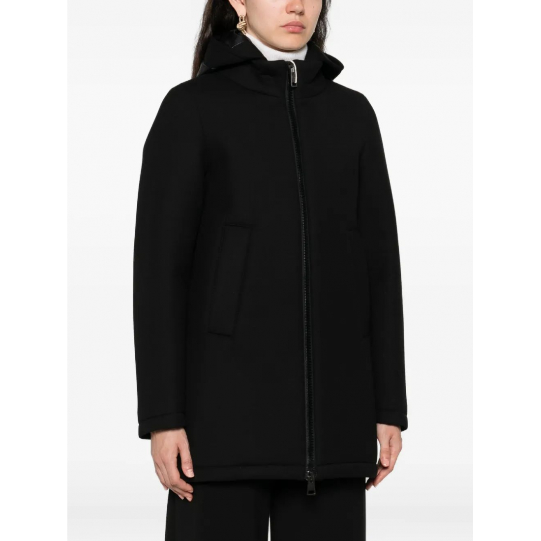 Manteau 'Zip-Up Hooded' pour Femmes