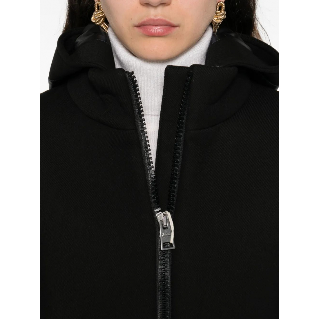 Manteau 'Zip-Up Hooded' pour Femmes