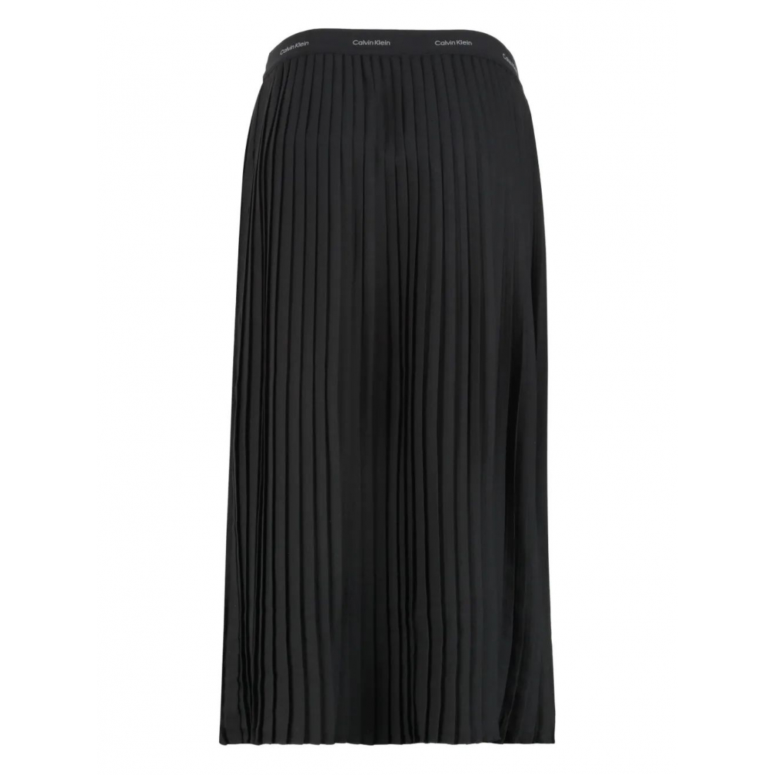 Jupe Midi 'Pleated-Waistband' pour Femmes