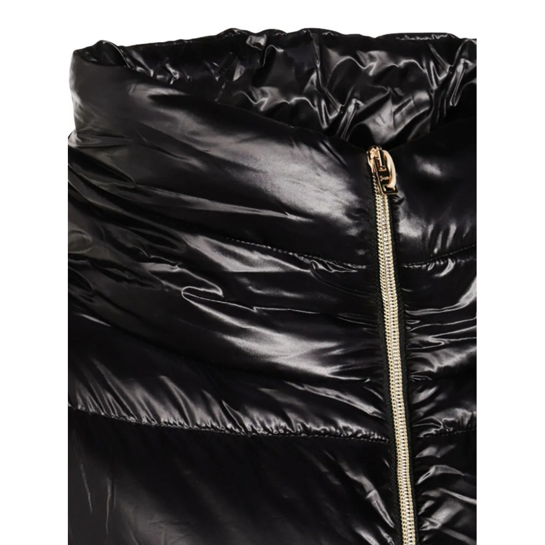 Manteau 'Quilted High-Neck Oversized' pour Femmes