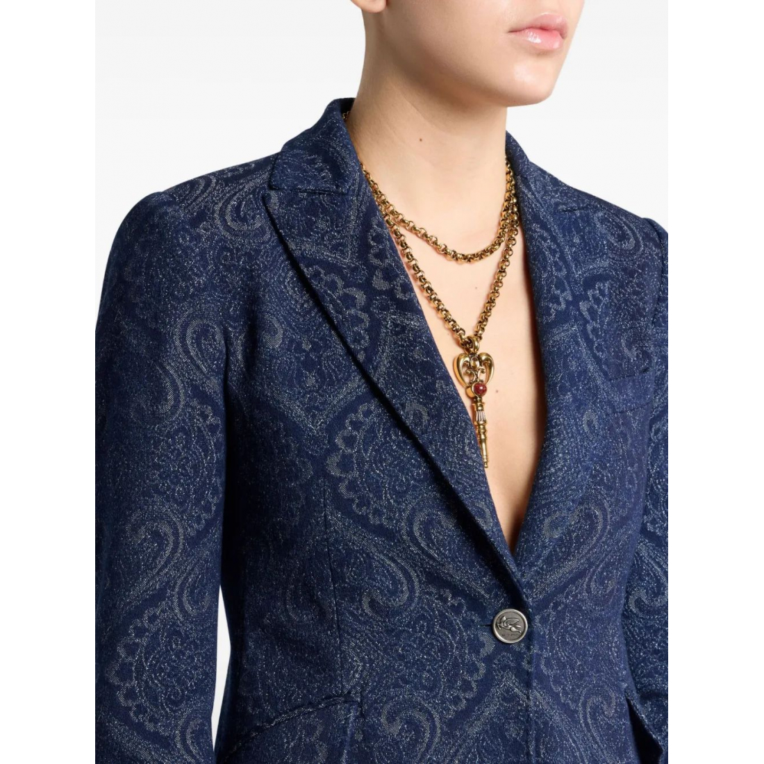 Blazer 'Jacquard Paisley' pour Femmes