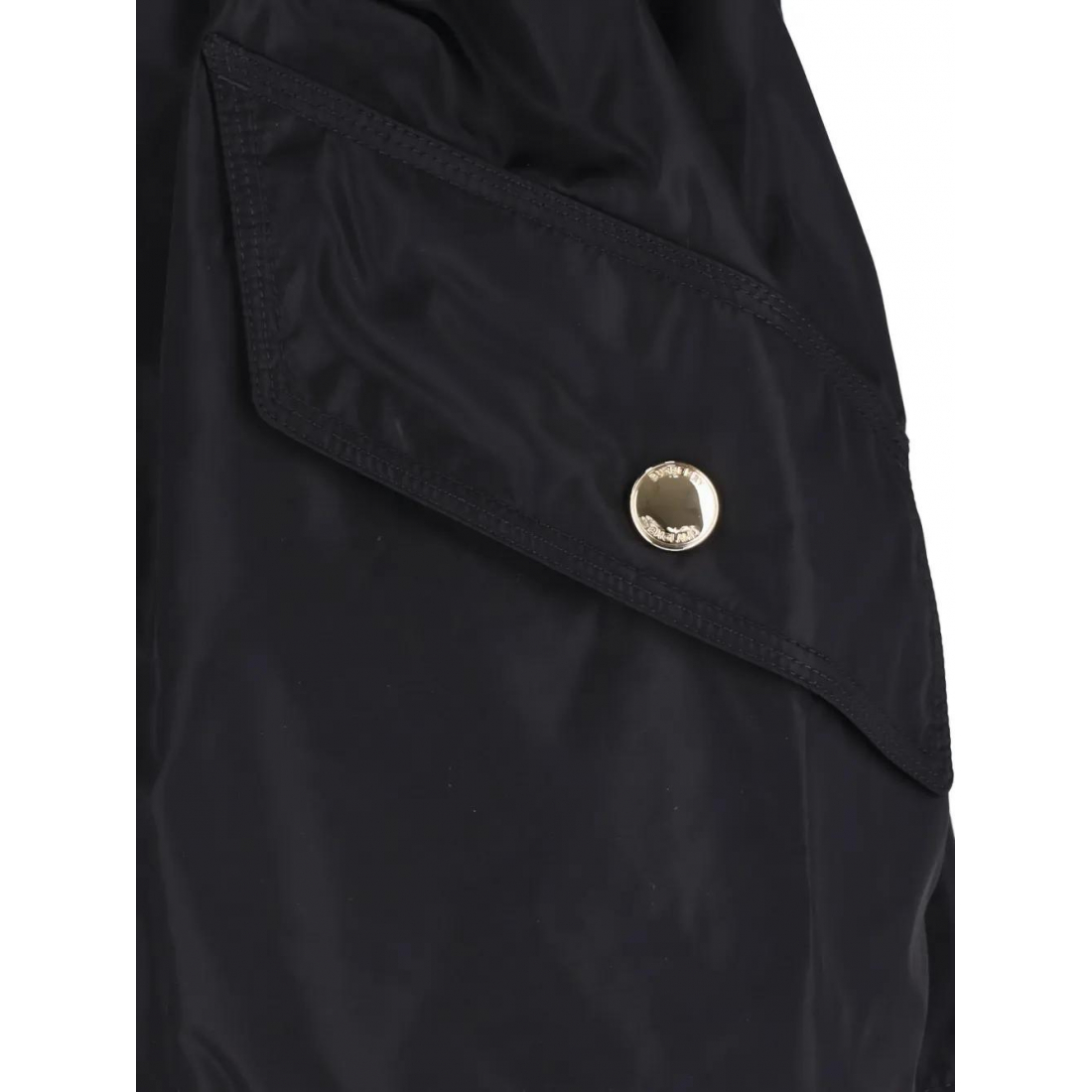 'Hooded-Neck Drawstring' Mantel für Damen