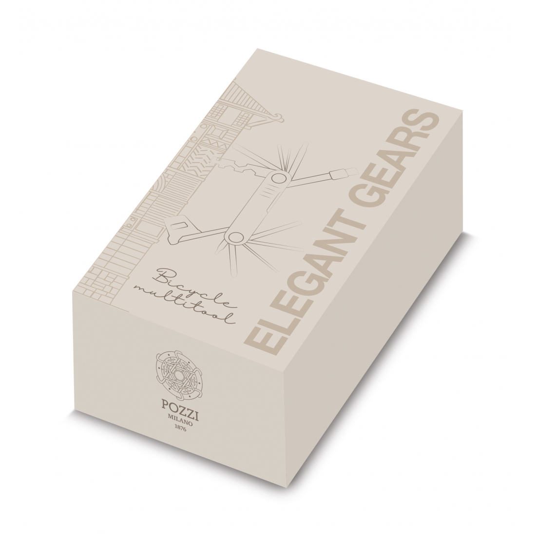 Bicycle Tools In A Black Gift Box