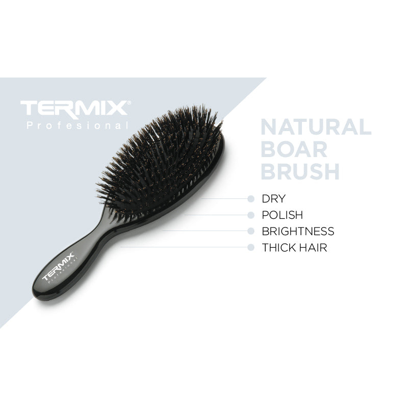 'Professional Pneumatic Natural Boar Small' Hair Brush