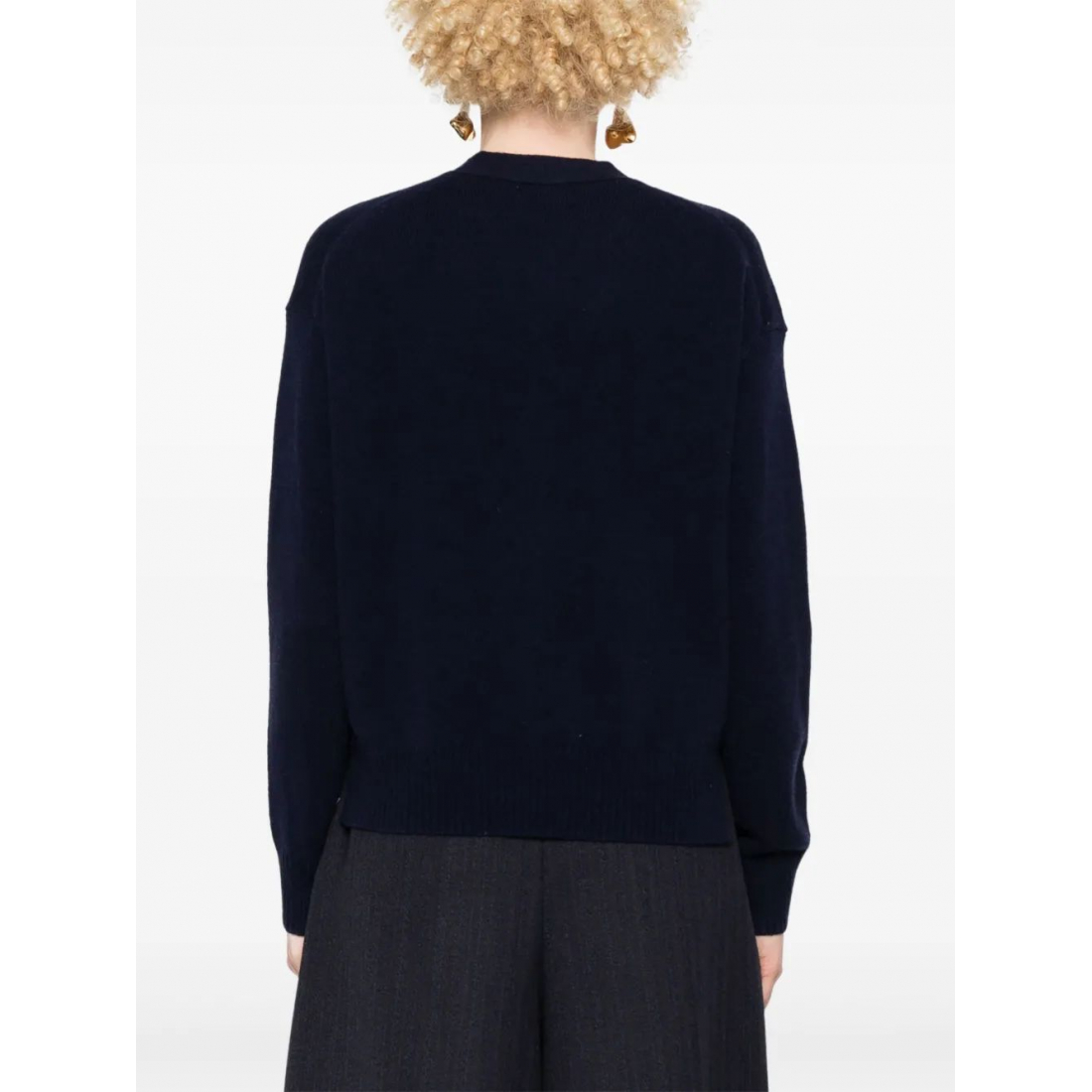 Cardigan 'Embroidered-Logo' pour Femmes