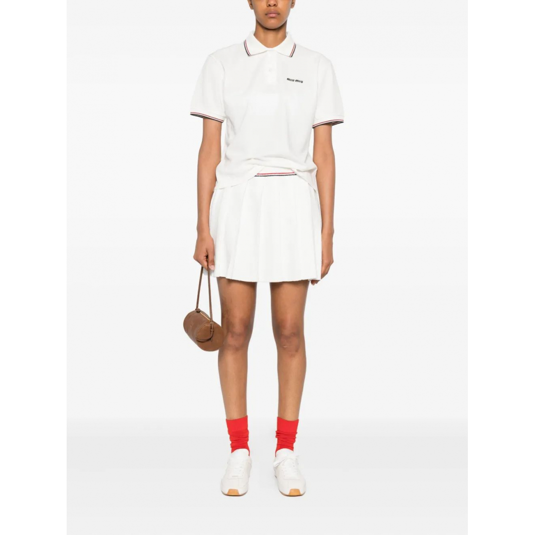 Polo 'Logo-Embroidered' pour Femmes