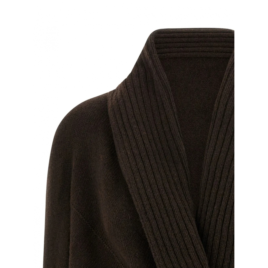 Cardigan 'Shawl-Collar Brooch-Detail' pour Femmes