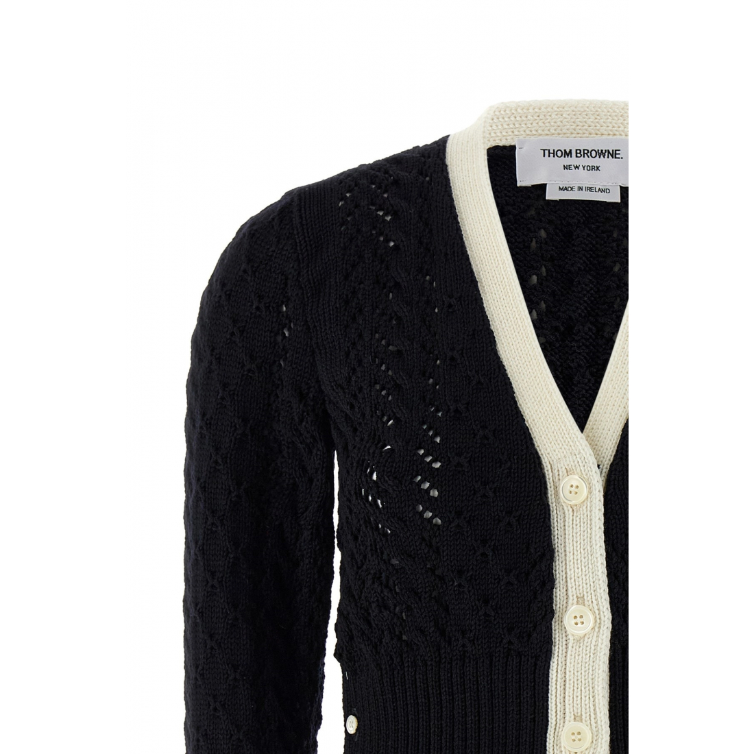 Cardigan 'Cable Pointelle' pour Femmes