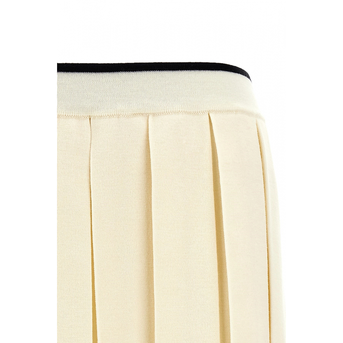 Mini Jupe 'Knitted Pleated' pour Femmes